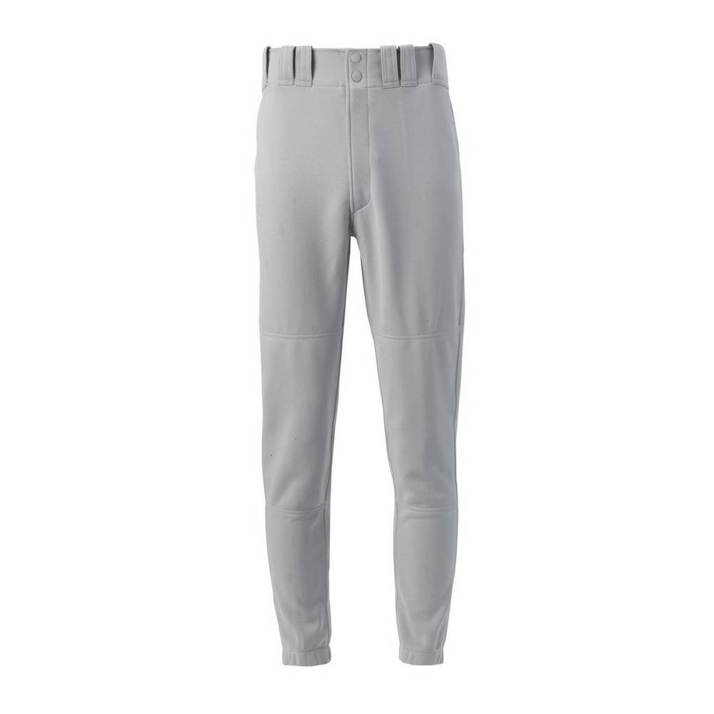 Pantaloni Mizuno Baseball Premier Players Uomo - Grigie - 72814-YMJG